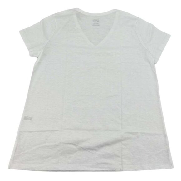 Black Bow Women's White V-Neck T-Shirt | Various Sizes - Picture 2 of 2